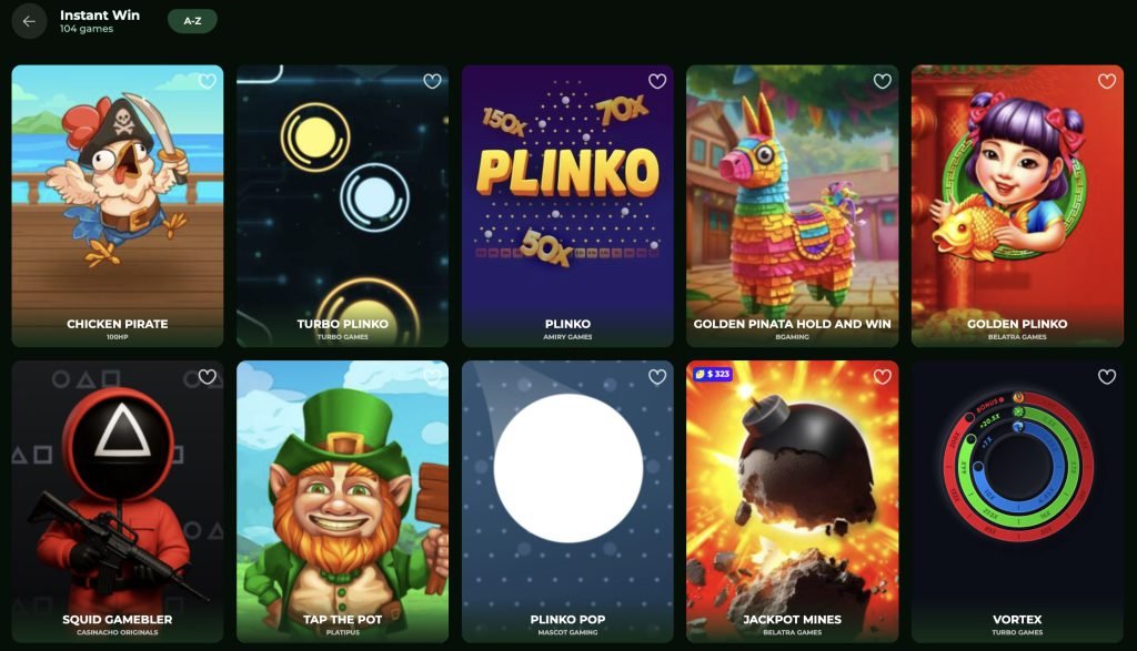 Juegos instantáneos