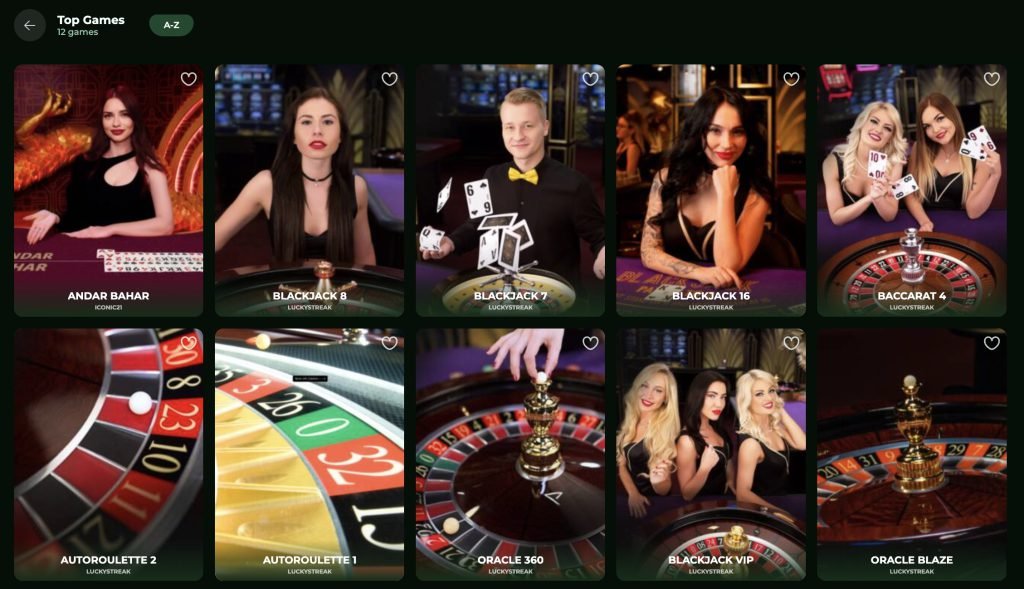 Live casino